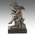 Mythologie Figur antike Statue Amor Bronze Skulptur TPE-875